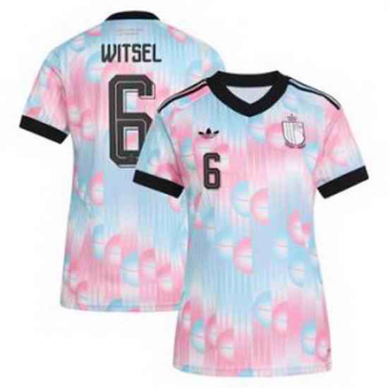 Women 6Axel Witsel Belgium Jersey   3